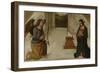 The Annunciation, Late 15th C-Giannicola di Paolo-Framed Giclee Print