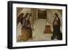 The Annunciation, Late 15th C-Giannicola di Paolo-Framed Giclee Print