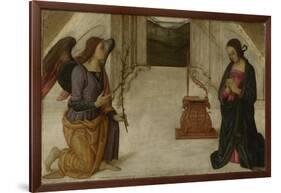 The Annunciation, Late 15th C-Giannicola di Paolo-Framed Giclee Print