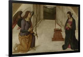 The Annunciation, Late 15th C-Giannicola di Paolo-Framed Giclee Print