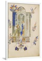 The Annunciation (Les Très Riches Heures Du Duc De Berr)-null-Framed Giclee Print