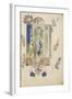 The Annunciation (Les Très Riches Heures Du Duc De Berr)-null-Framed Giclee Print