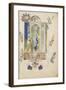 The Annunciation (Les Très Riches Heures Du Duc De Berr)-null-Framed Giclee Print