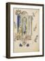 The Annunciation (Les Très Riches Heures Du Duc De Berr)-null-Framed Giclee Print