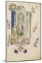 The Annunciation (Les Très Riches Heures Du Duc De Berr)-null-Mounted Giclee Print