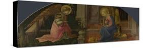 The Annunciation (Medici Pane), C. 1450-Fra Filippo Lippi-Stretched Canvas