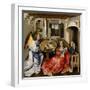 The Annunciation (Mérode Altarpiec), Ca 1428-1432-Robert Campin-Framed Giclee Print