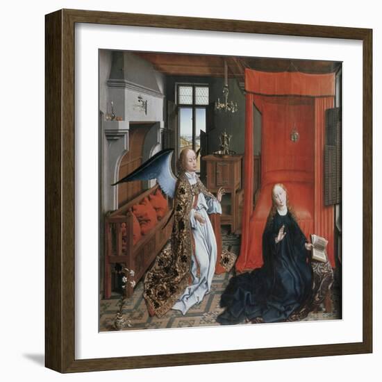 The Annunciation, no.2-Rogier van der Weyden-Framed Giclee Print