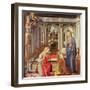 The Annunciation (Oil on Panel)-Fra Filippo Lippi-Framed Giclee Print