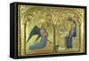 The Annunciation, Polytych Depicting the Lives of the Saints, the Salone Del II Piano, 1353-63-Giovanni Da Milano-Framed Stretched Canvas