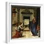 The Annunciation (Predella Detail)-Benvenuto di Giovanni-Framed Giclee Print