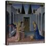 The Annunciation, Story of the Life of Christ-Fra Angelico-Stretched Canvas