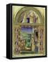 The Annunciation, the Adoration of the Child by the Virgin Mary, St. Joseph, St. Anthony of Padua…-Italian-Framed Stretched Canvas