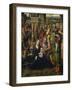 The Annunciation, the Adoration of the Magi-Pieter Coecke Van Aelst the Elder-Framed Giclee Print