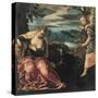 The Annunciation to Manoah's Wife-Jacopo Tintoretto-Stretched Canvas