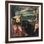 The Annunciation to Manoah's Wife-Jacopo Tintoretto-Framed Giclee Print