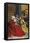 The Annunciation to Saint Anne, Ca. 1505-1510-Bernhard Strigel-Framed Stretched Canvas