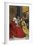 The Annunciation to Saint Anne, Ca. 1505-1510-Bernhard Strigel-Framed Giclee Print