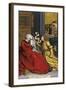 The Annunciation to Saint Anne, Ca. 1505-1510-Bernhard Strigel-Framed Giclee Print