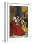 The Annunciation to Saint Anne, Ca. 1505-1510-Bernhard Strigel-Framed Giclee Print