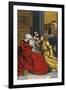 The Annunciation to Saint Anne, Ca. 1505-1510-Bernhard Strigel-Framed Giclee Print