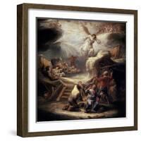 The Annunciation to the Shepherds, 17th Century-Benjamin Gerritz Cuyp-Framed Giclee Print