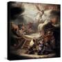 The Annunciation to the Shepherds, 17th Century-Benjamin Gerritz Cuyp-Stretched Canvas