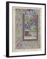 The Annunciation to the Shepherds (Book of Hour), 1440-1460-null-Framed Giclee Print