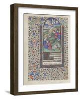 The Annunciation to the Shepherds (Book of Hour), 1440-1460-null-Framed Giclee Print