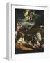 The Annunciation to the Shepherds, C.1555-1560-Jacopo Bassano-Framed Giclee Print