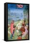 The Annunciation to the Shepherds, from the Huth Hours-Simon Marmion-Framed Stretched Canvas