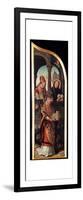 'The Annunciation', (Triptych, side panel), 1517-Jean Bellegambe-Framed Art Print