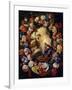 The Annunciation with Flowers, 17th or Early 18th Century-Carlo Maratta-Framed Giclee Print