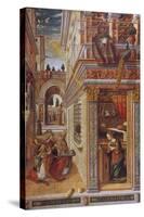The Annunciation with St. Emidius, 1486-Carlo Crivelli-Stretched Canvas