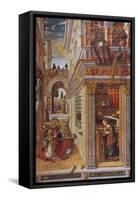 The Annunciation with St. Emidius, 1486-Carlo Crivelli-Framed Stretched Canvas