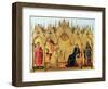 The Annunciation with St. Margaret and St. Asano, 1333-Simone Martini-Framed Giclee Print