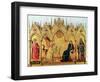The Annunciation with St. Margaret and St. Asano, 1333-Simone Martini-Framed Giclee Print