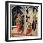 The Annunciation with Three Angels, 1440-Fra Filippo Lippi-Framed Giclee Print