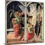 The Annunciation with Three Angels, 1440-Fra Filippo Lippi-Mounted Giclee Print