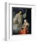The Annunciation-Godfried Schalcken-Framed Art Print