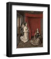 The Annunciation-Dieric Bouts-Framed Art Print