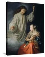 The Annunciation-Godfried Schalcken-Stretched Canvas