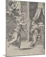 The Annunciation-Raphael-Mounted Art Print