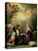 The Annunciation-Bartolome Esteban Murillo-Stretched Canvas