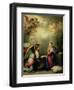 The Annunciation-Bartolome Esteban Murillo-Framed Premium Giclee Print