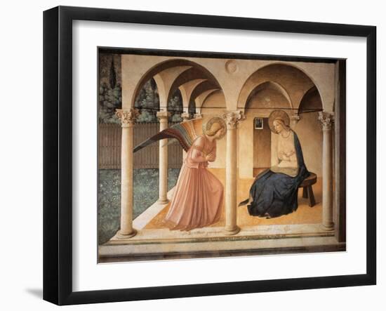 The Annunciation-Beato Angelico-Framed Giclee Print