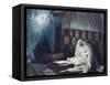 The Annunciation-James Tissot-Framed Stretched Canvas