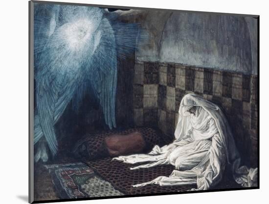 The Annunciation-James Tissot-Mounted Giclee Print