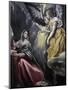 The Annunciation-El Greco-Mounted Premium Giclee Print