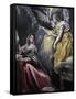 The Annunciation-El Greco-Framed Stretched Canvas